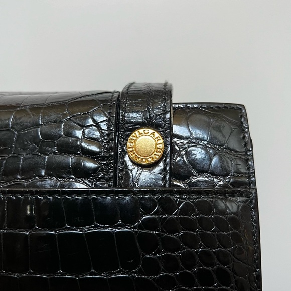Rare “Bvlgari Bvlgari” Crocodile Shoulder Bag - Picture 8 of 10